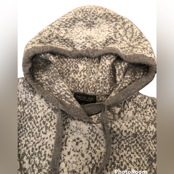 Rachel Zoe hooded sweater M - Picture 2 of 7